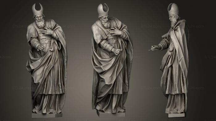 Statues antique and historical (Aaron, STKA_0714) 3D models for cnc